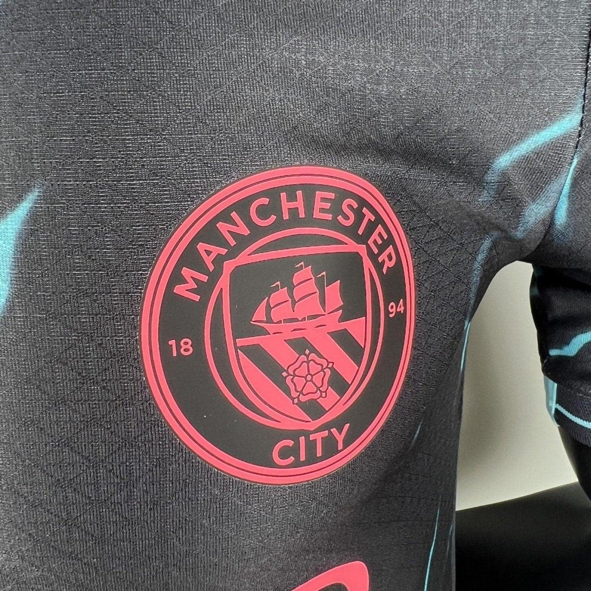 23 - 24 Versão de jogador Manchester City Terceiro uniforme fora - Tofixeshop