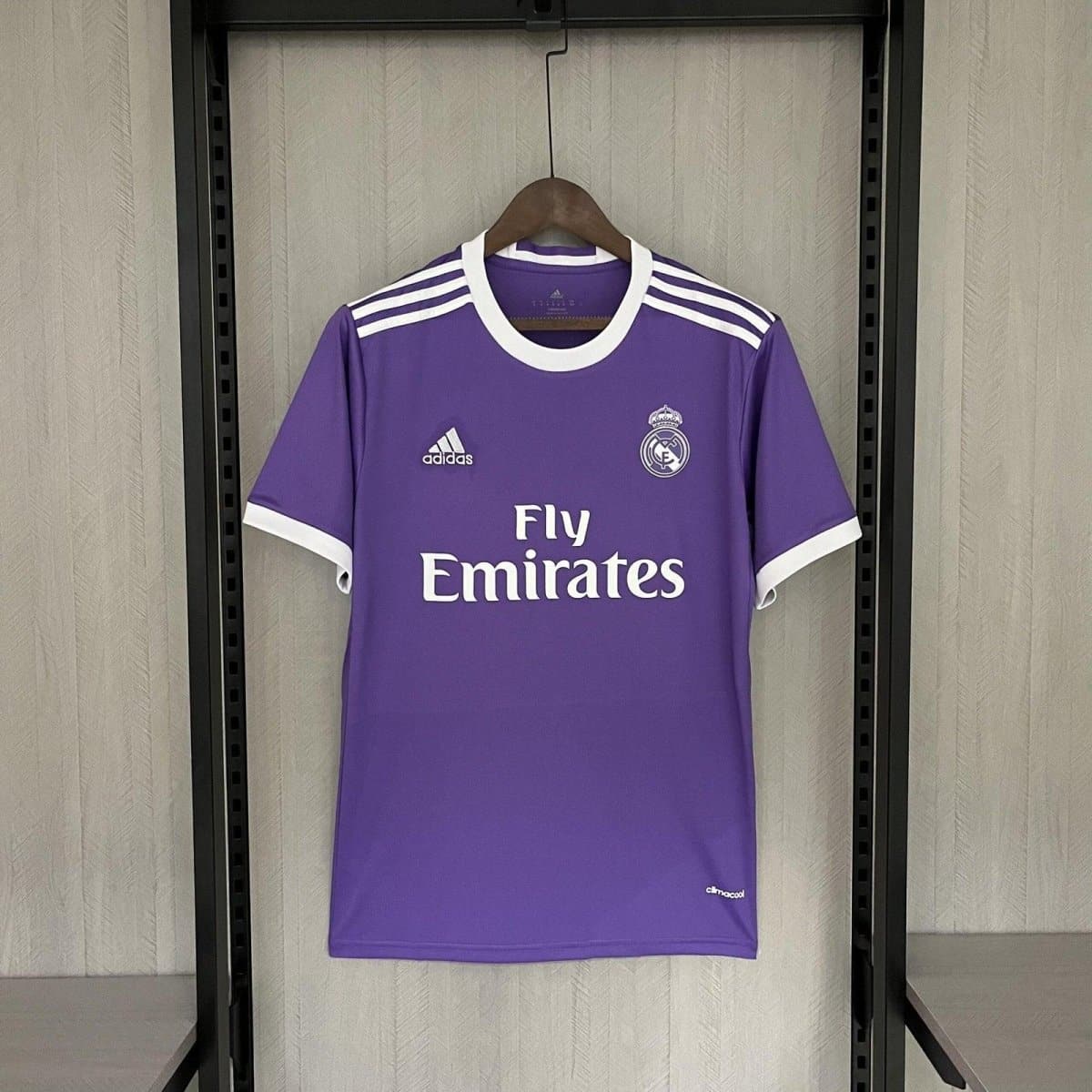 Camisola Do Real Madrid 2016 - 2017 Retro Roxa - Tofixeshop