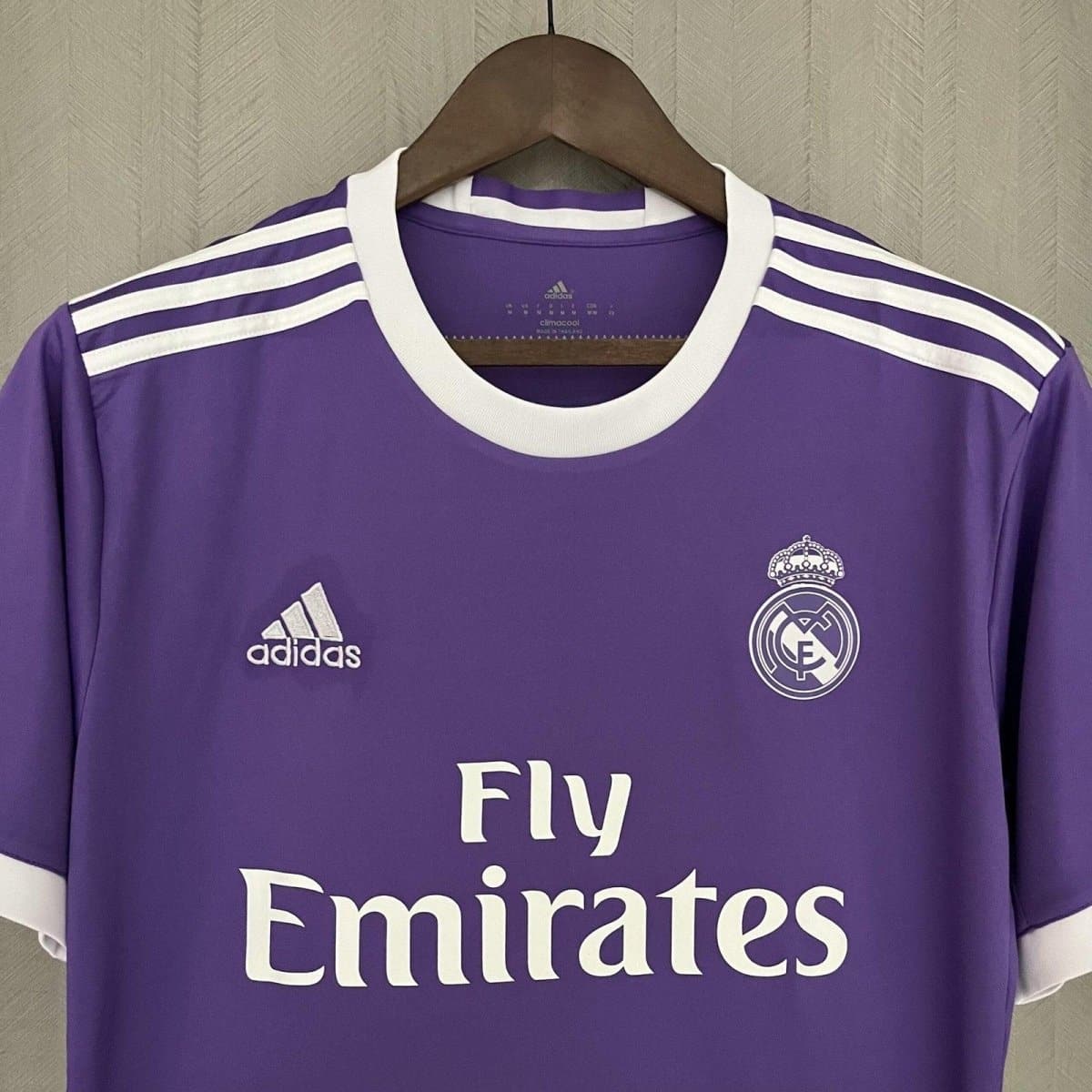 Camisola Do Real Madrid 2016 - 2017 Retro Roxa - Tofixeshop