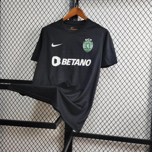 Camisola Sporting 4° preta 2024 - 25 LANÇAMENTO - Tofixeshop