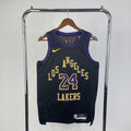 Kobe Bryant nº 24 City Edition do Lakers na temporada 24