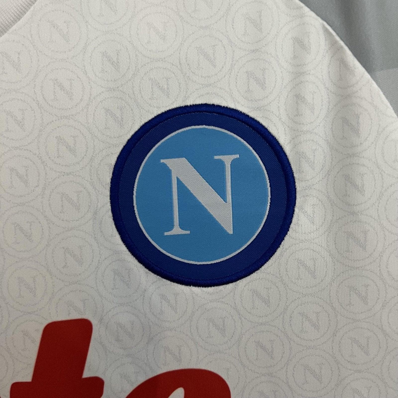 Napoli Camisola Branca 2023-24