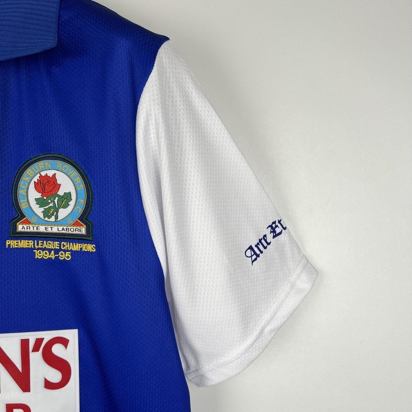 Retro Blackburn 94-95 em Casa